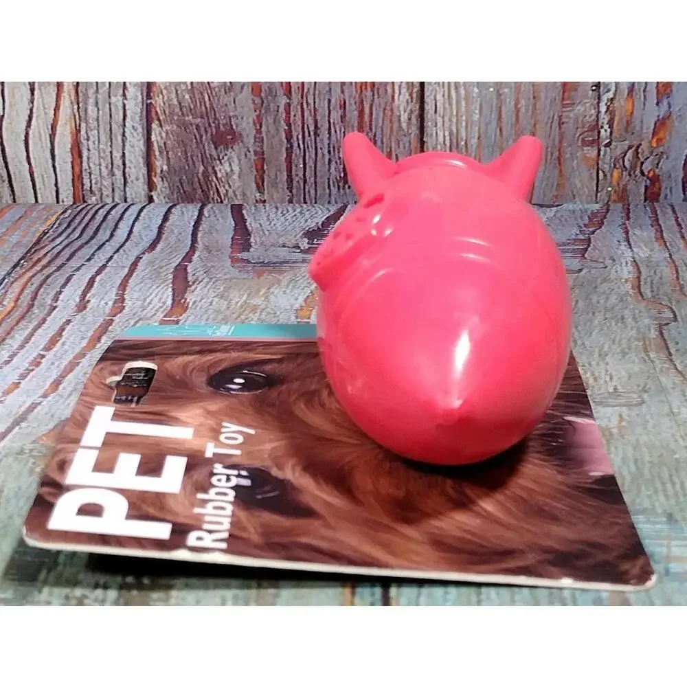 Vivitar Pet Genius Red Rubber Toy for‎ Dogs